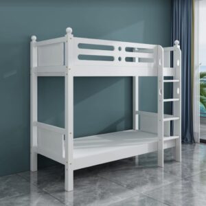 Wooden bunk bed