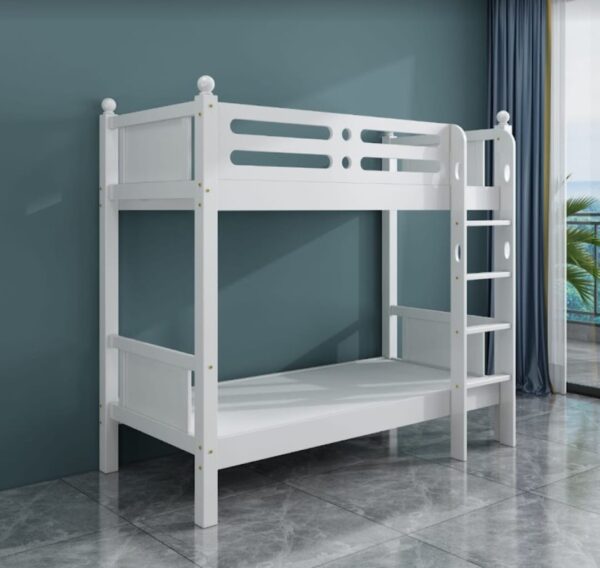 Wooden bunk bed